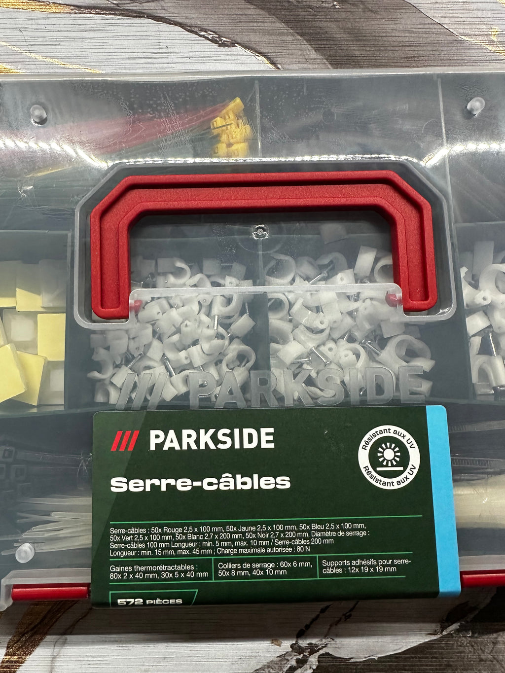 Set di fascette stringicavo e accessori Parkside