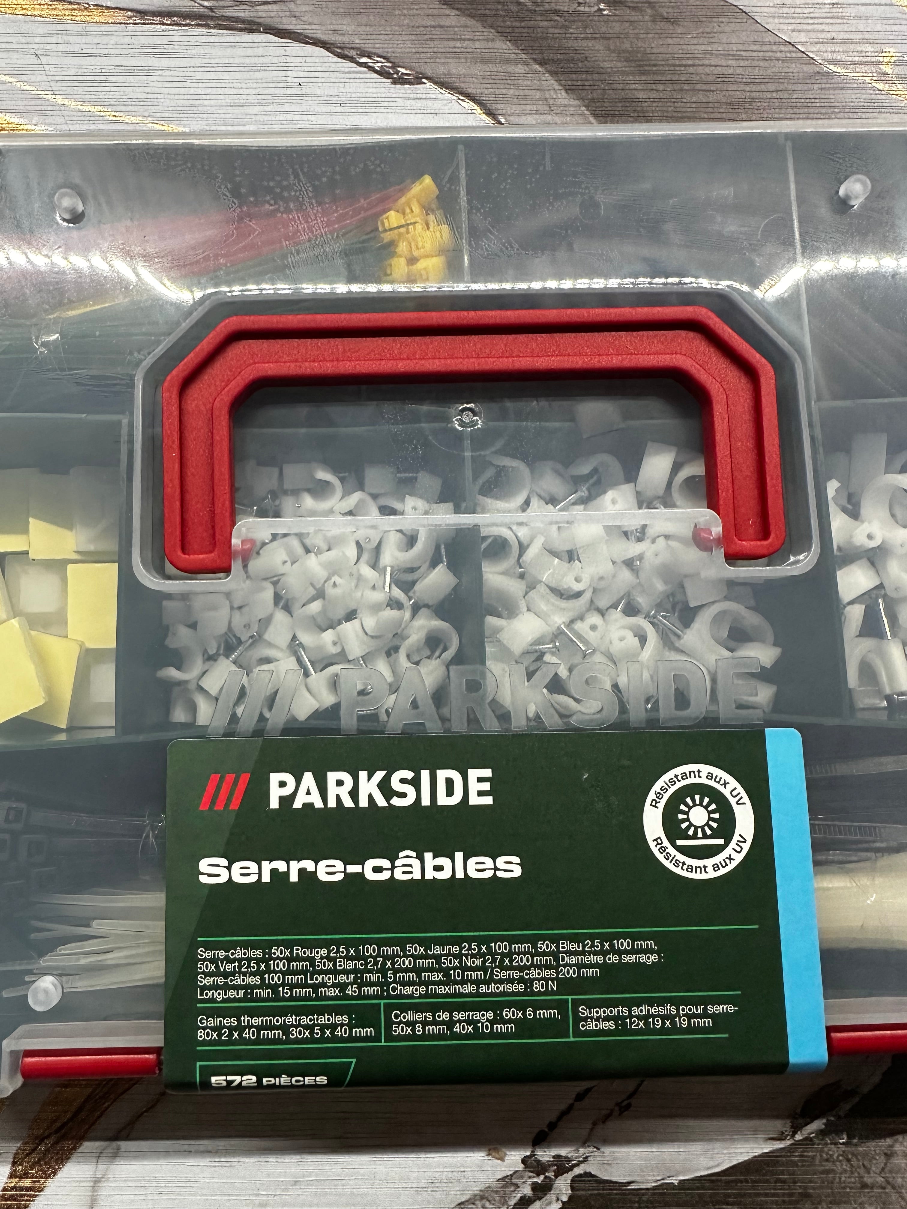 Set di fascette stringicavo e accessori Parkside