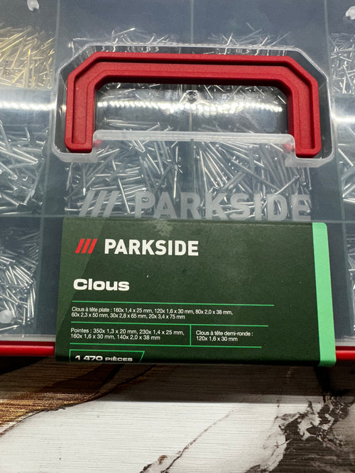 Assortimento di chiodi e punte Parkside