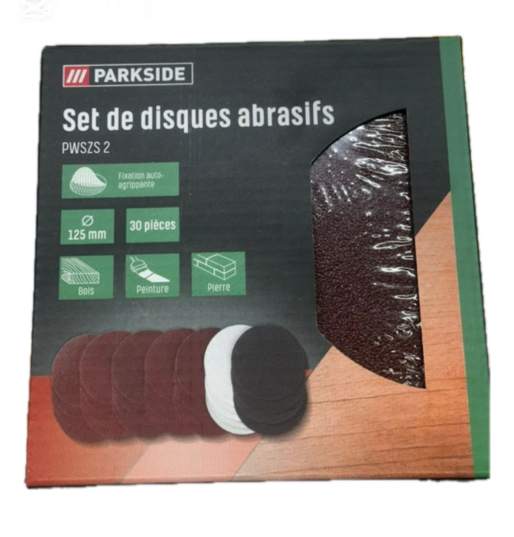 Set di dischi abrasivi Parkside PWSZS 2.