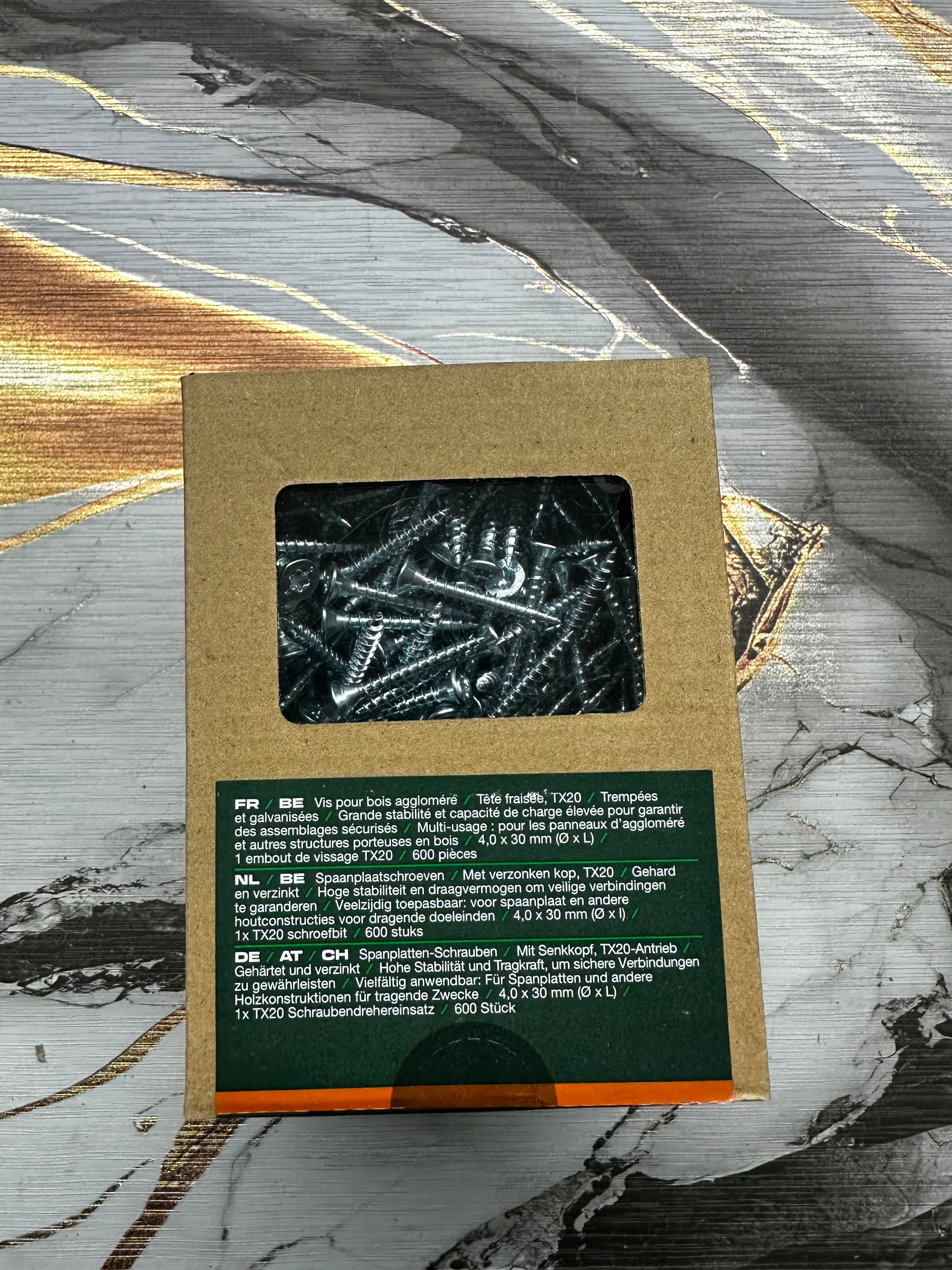 viti per truciolato Parkside 4,0 x 30 mm 600Pz