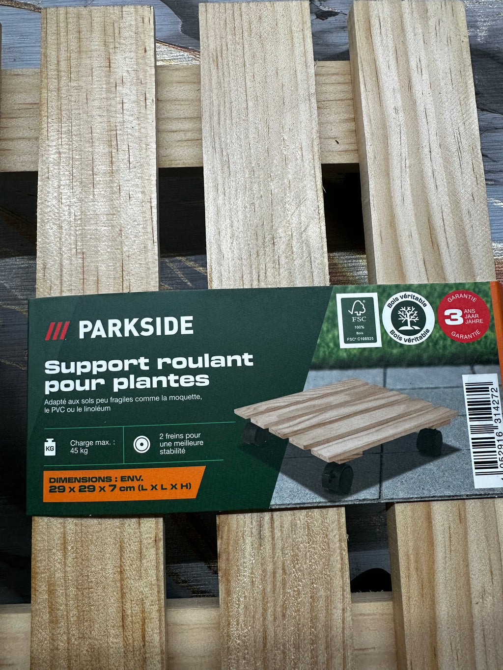 Supporto per piante Parkside in legno