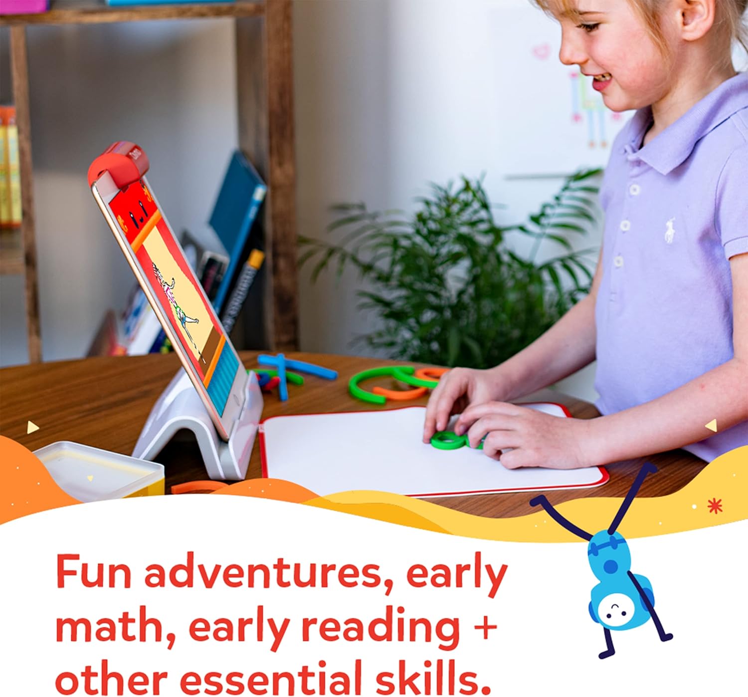 Osmo - Little Genius Starter Kit per iPad + Early Math Adventure