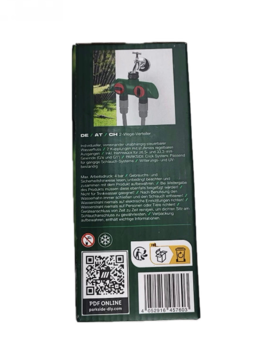 Ripartitore a 2 vie Parkside