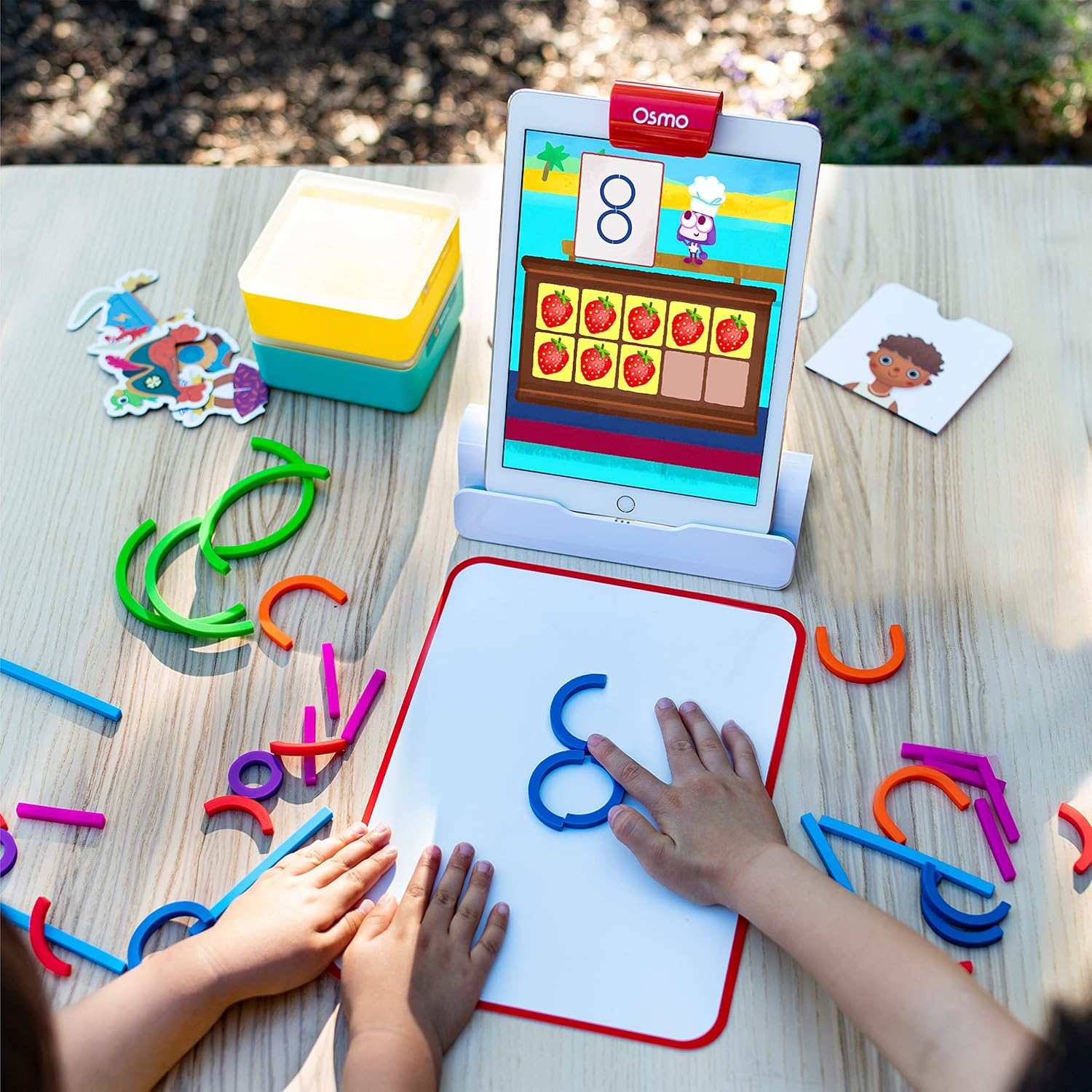 Osmo - Little Genius Starter Kit per iPad + Early Math Adventure