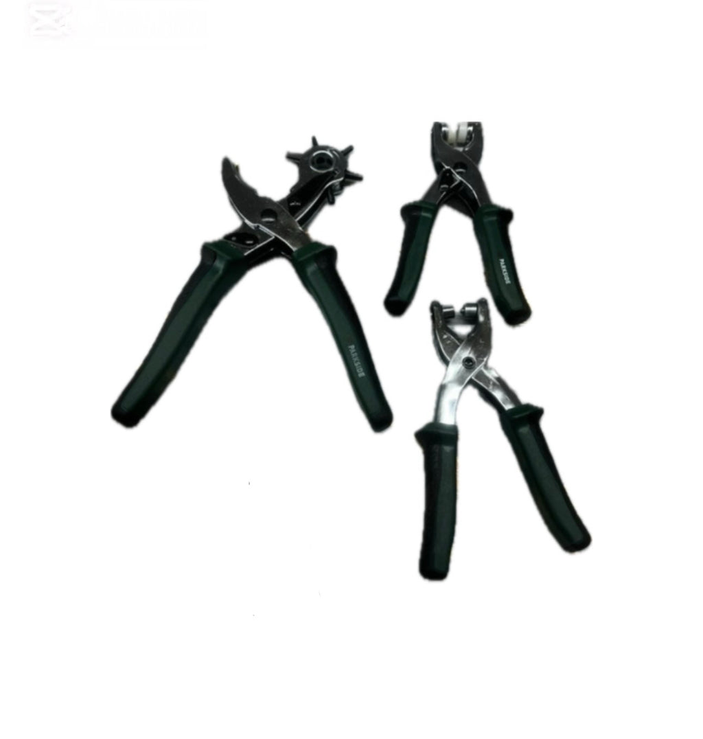 Set di pinze perforatrici e per occhielli Parkside