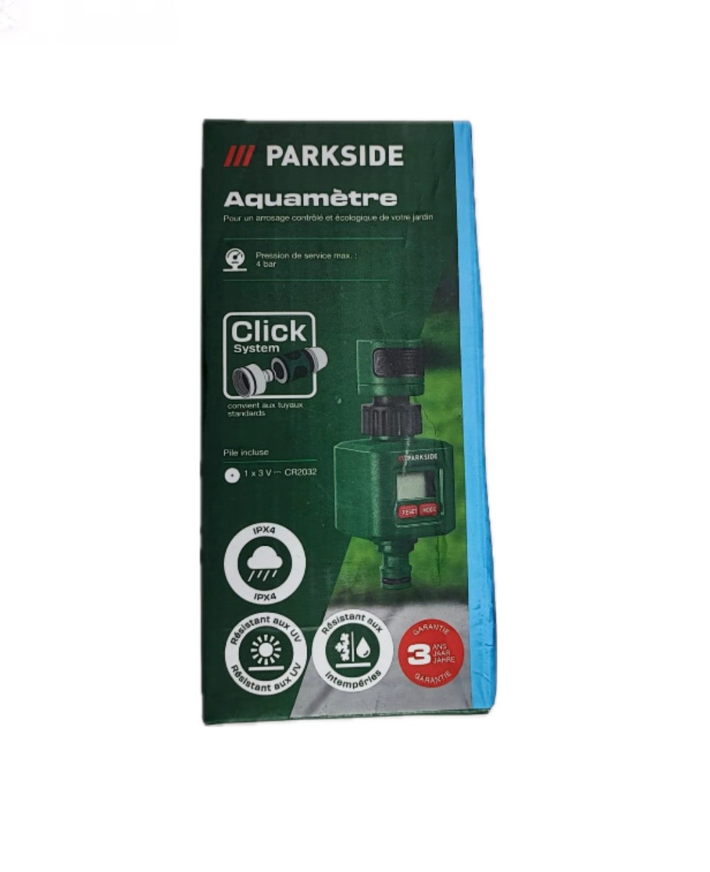 Misuratore di flusso d'acqua (aquametro) Parkside