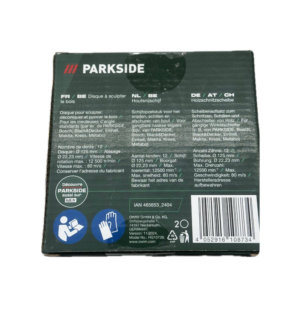 Set di dischi abrasivi Parkside