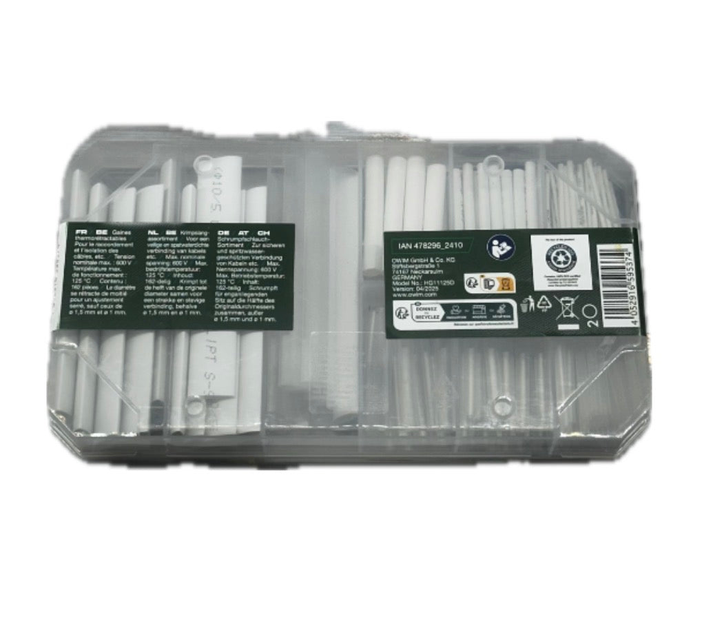 Set di guaine termorestringenti bianche Parkside