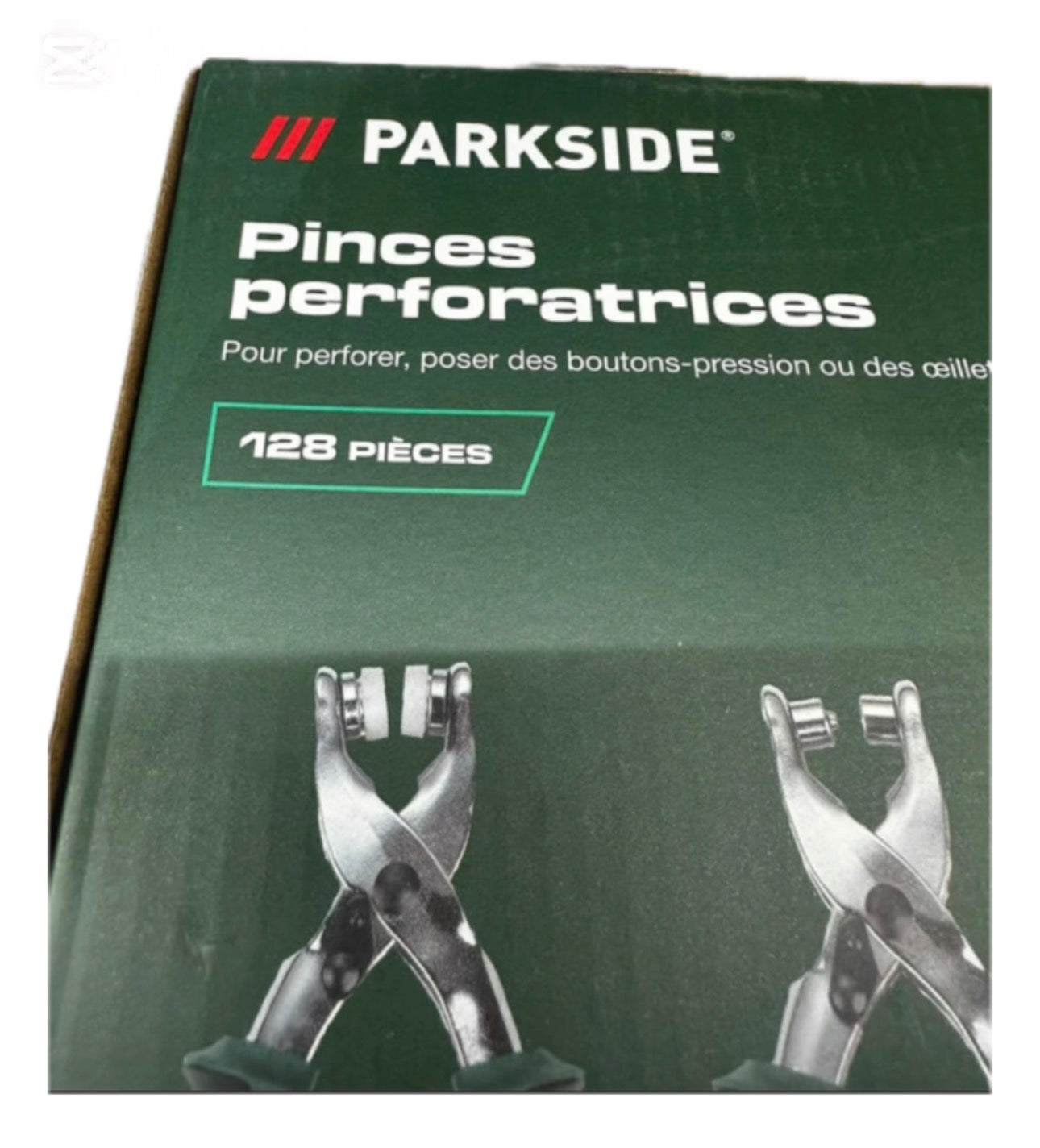 Set di pinze perforatrici e per occhielli Parkside