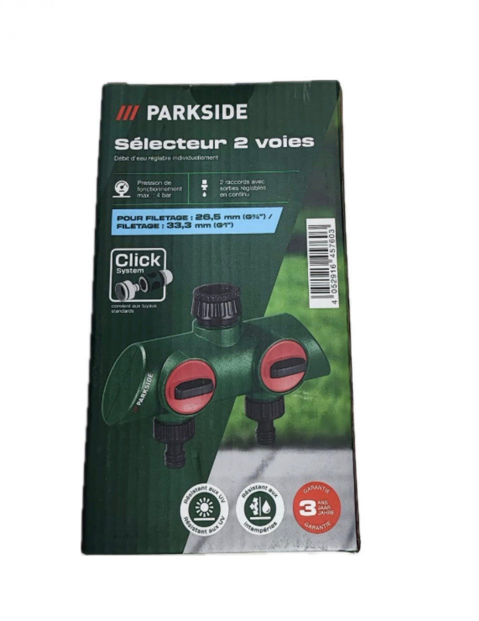 Ripartitore a 2 vie Parkside