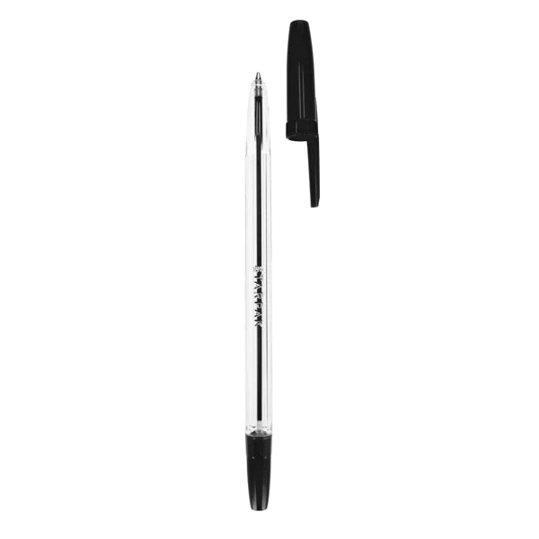 Penna chiusa starpak off cristal nera