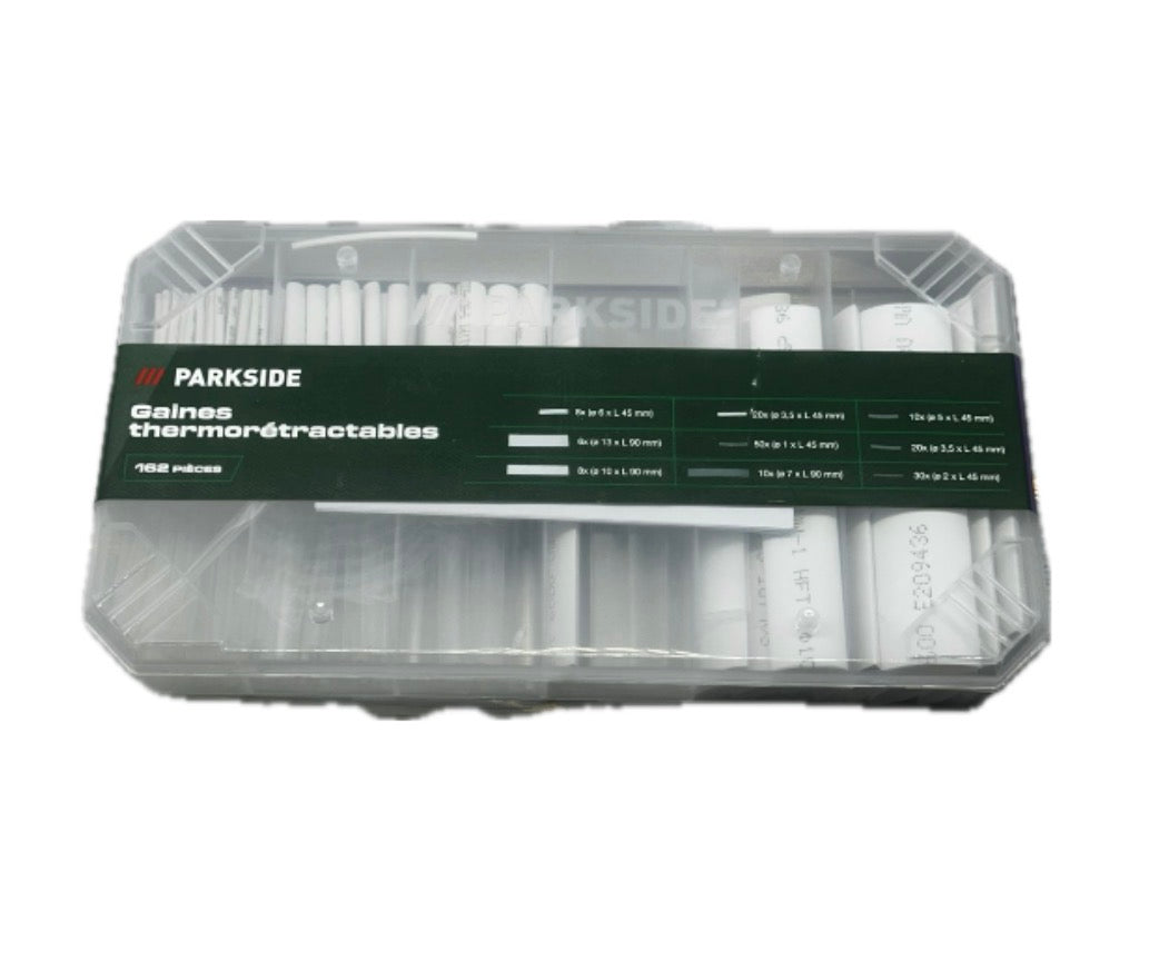 Set di guaine termorestringenti bianche Parkside