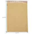 Busta imbottita in carta kraft (245x350+40mm)